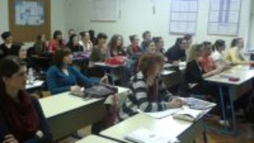 Predavanje za studente u Slavonskom Brodu