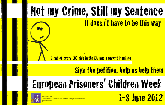 Europski tjedan djece čiji su roditelji u zatvoru 1. – 8. lipnja