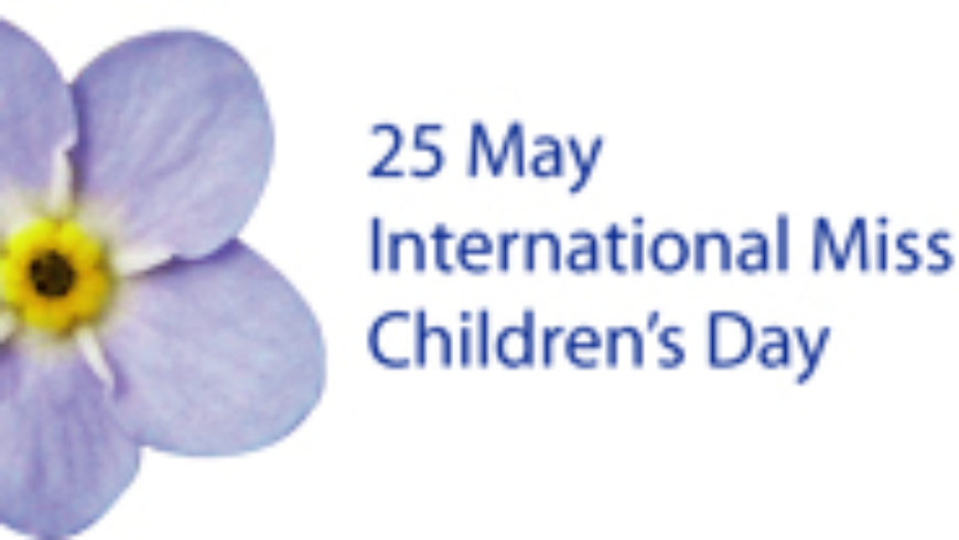 Međunarodni dan nestale djece 25. svibnja