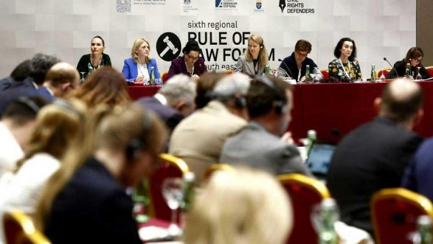 U Dubrovniku održan Regionalni forum o vladavini prava u Jugoistočnoj Europi