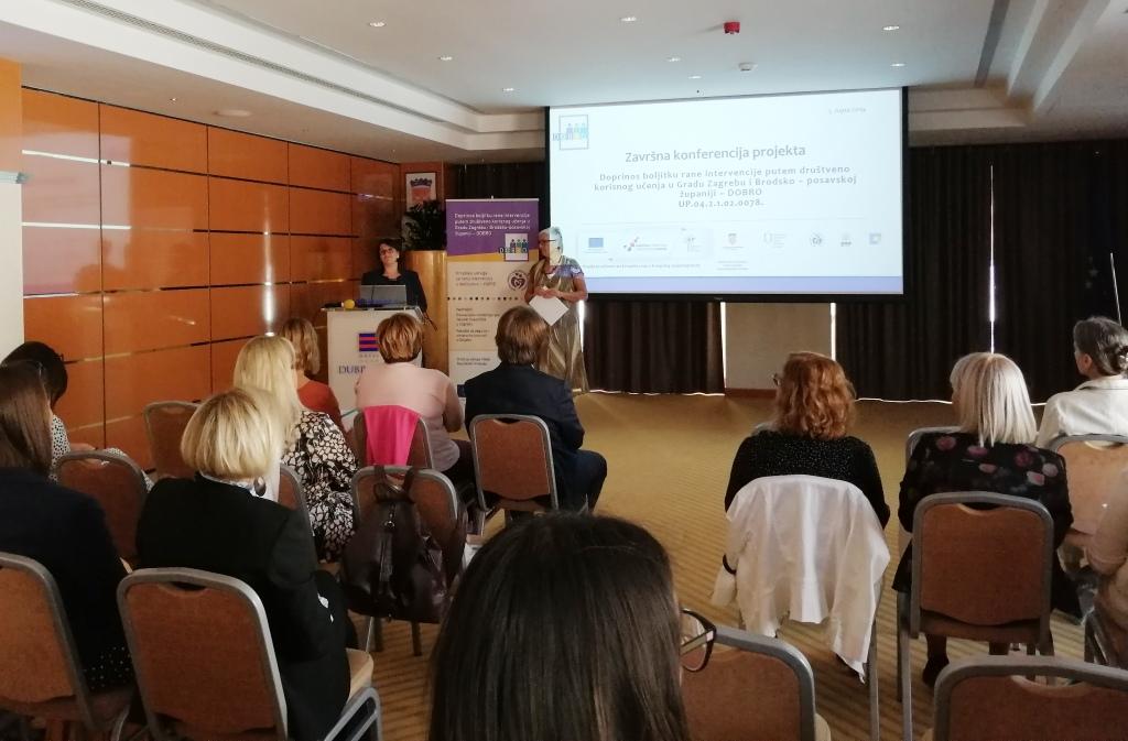 Završna konferencija projekta “DOBRO” Hrvatske udruge za ranu intervenciju u djetinjstvu