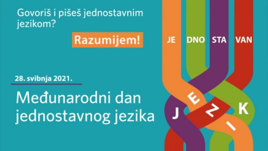 Prvo obilježavanje Međunarodnog dana jednostavnog jezika u Hrvatskoj