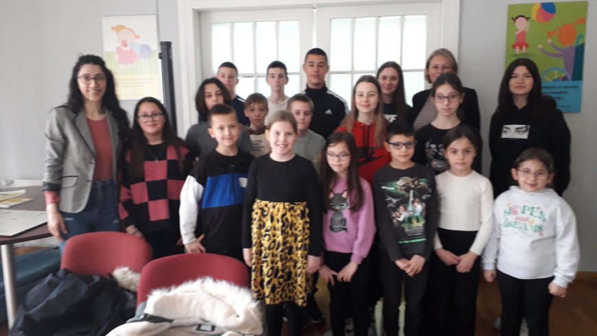 Posjet učenika Osnovne škole „Sveta Ana“ iz Osijeka osječkom uredu pravobraniteljice za djecu
