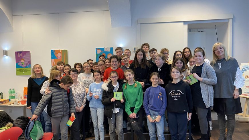 Posjet učenika Osnovne škole „22. lipnja“ iz Siska zagrebačkom uredu pravobraniteljice za djecu