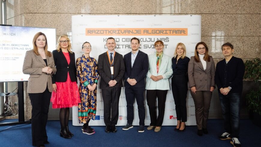 Interaktivna multimedijalna izložba ,,Razotkrivanje algoritama: kako oblikuju naš digitalni svijet”